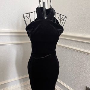 Lux LA Velvet Cocktail Party Dress.